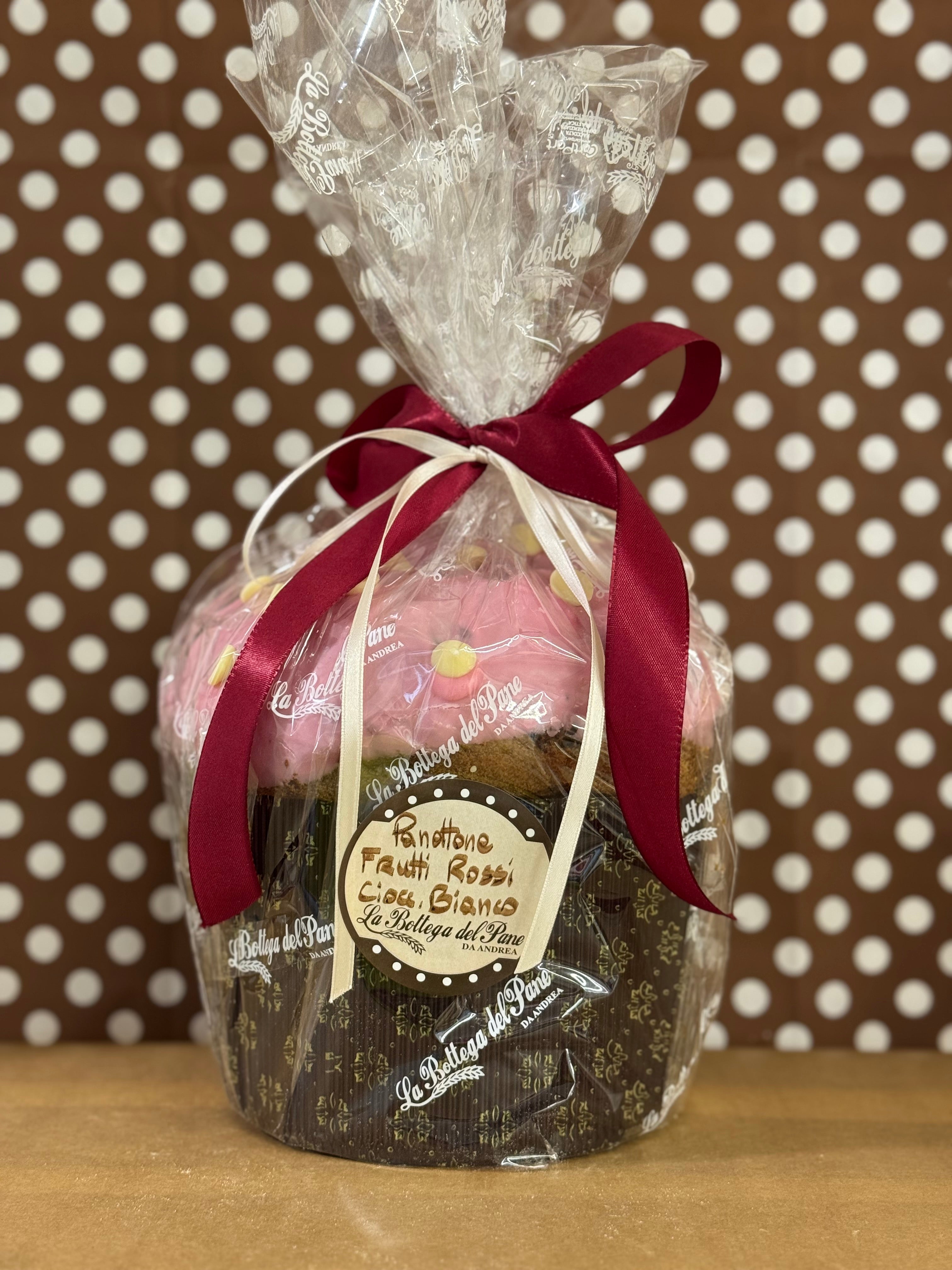 Panettone Frutti Rossi e Cioccolato Bianco