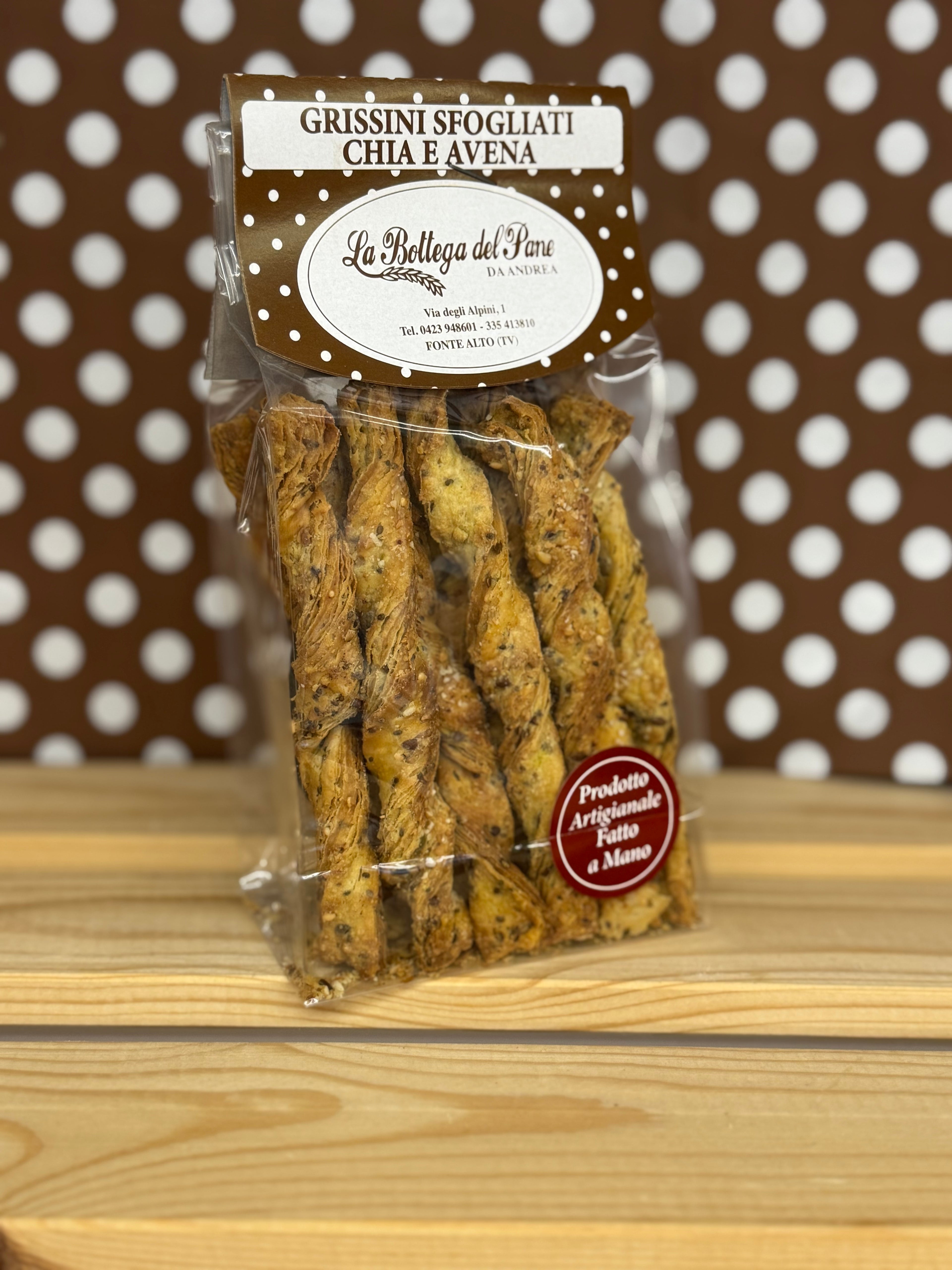 Grissini Sfogliati Chia e Avena