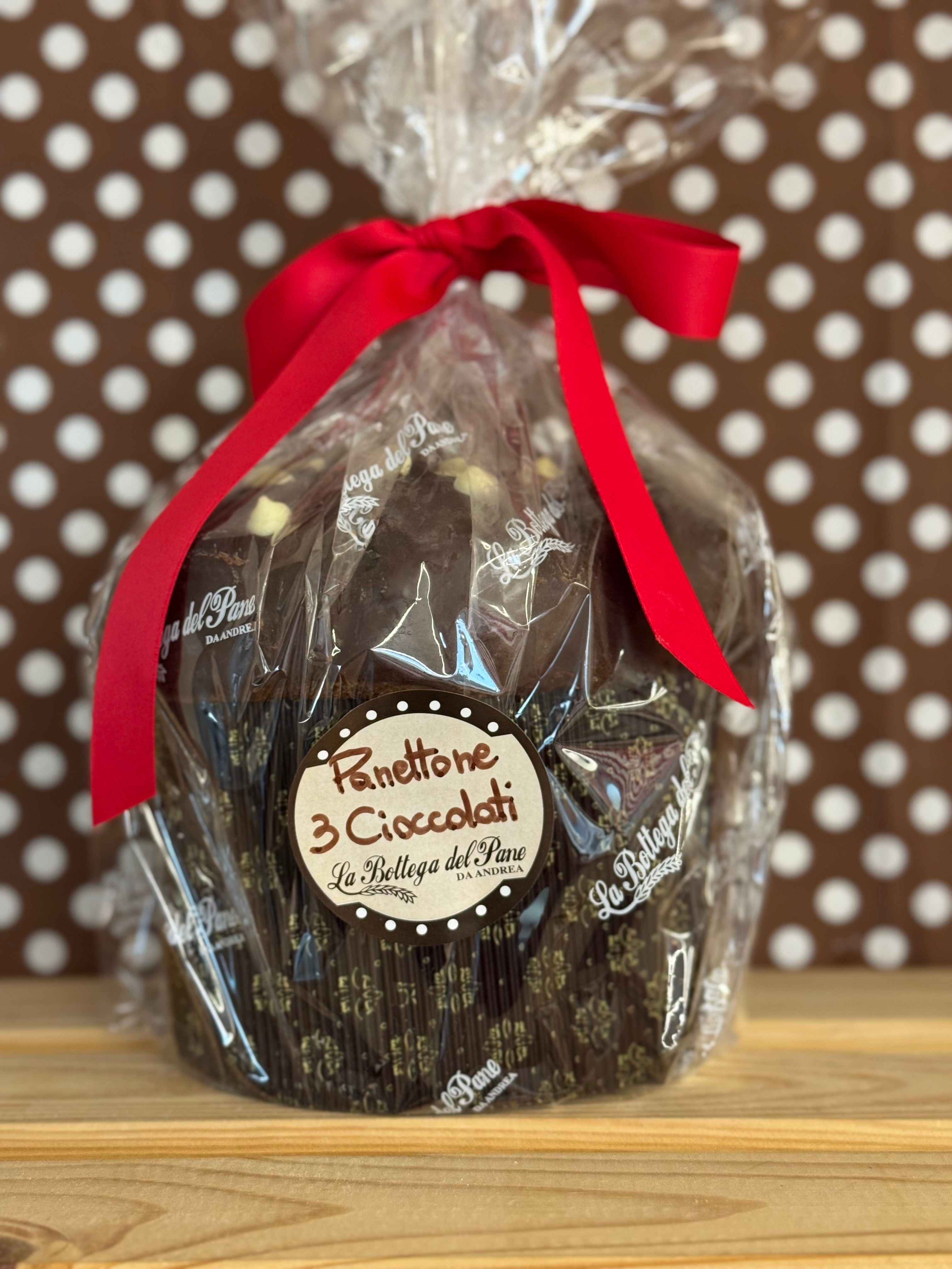 Panettone ai 3 Cioccolati