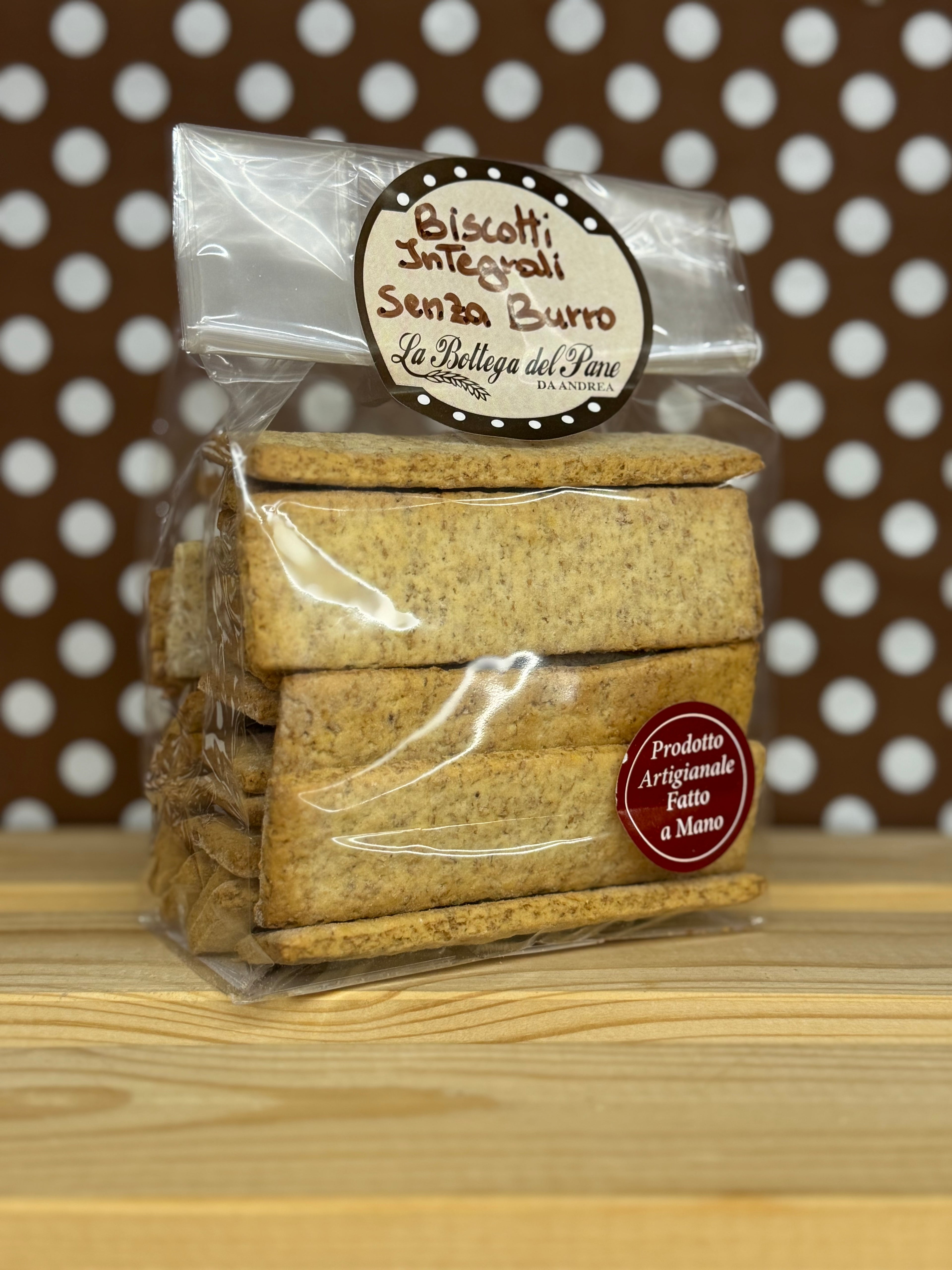 Biscotti Integrali senza burro