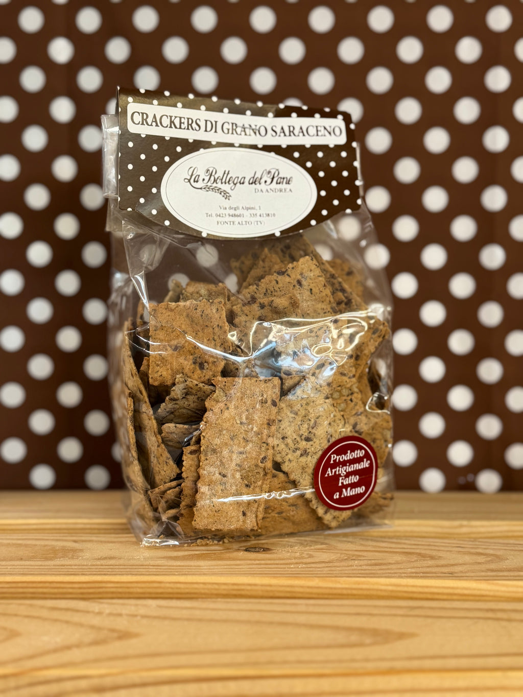 Crackers di Grano Saraceno